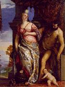 VERONESE (Paolo Caliari) Allegory of Wisdom and Strength wt china oil painting reproduction